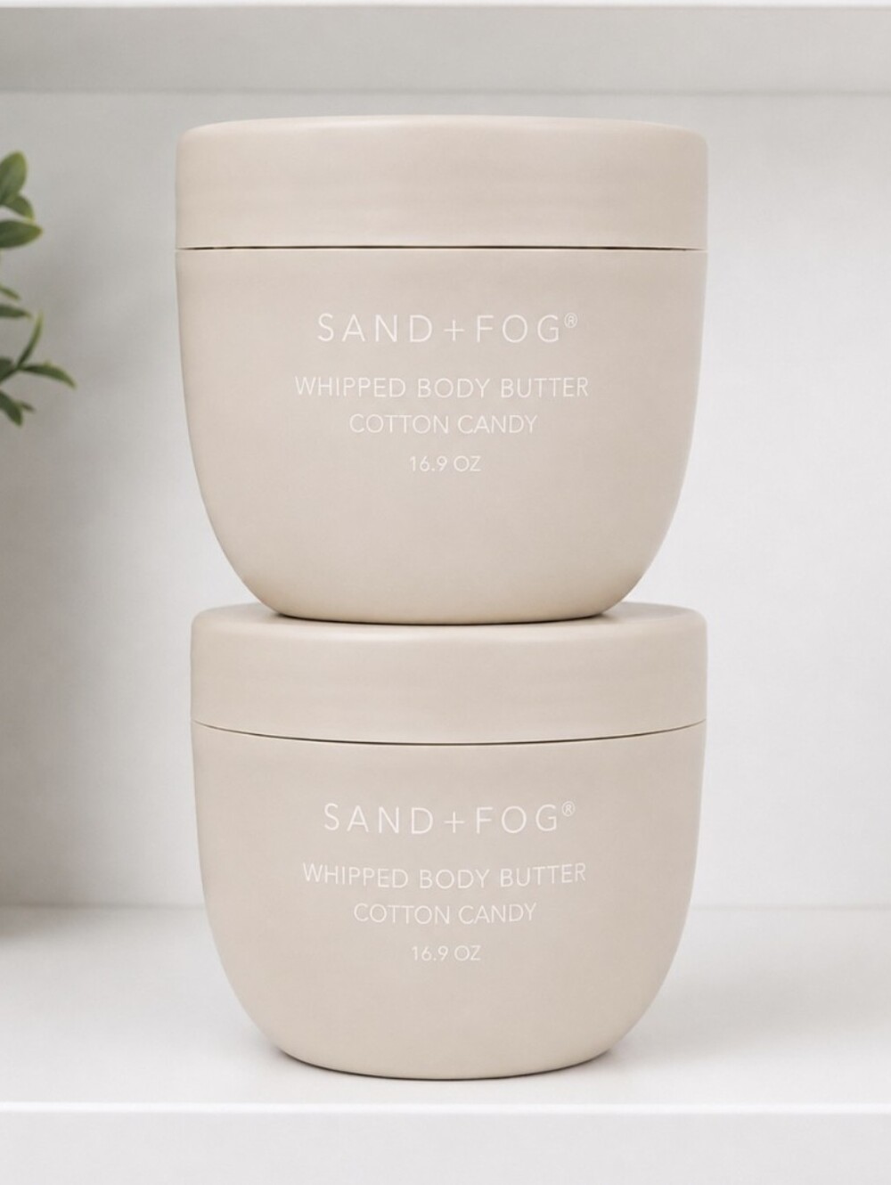 Sand + Fog Cotton Candy Whipped Body Butter 16.9 oz Lot of 2 New